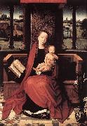 Hans Memling Virgin and Child Enthroned oil